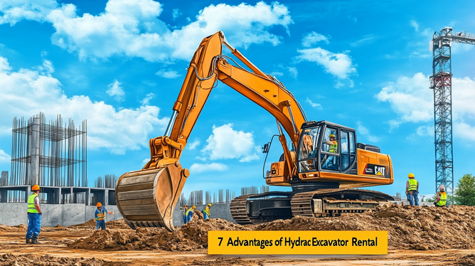 7 Vantagens da Loca&ccedil;&atilde;o de Escavadeira Hidr&aacute;ulica
