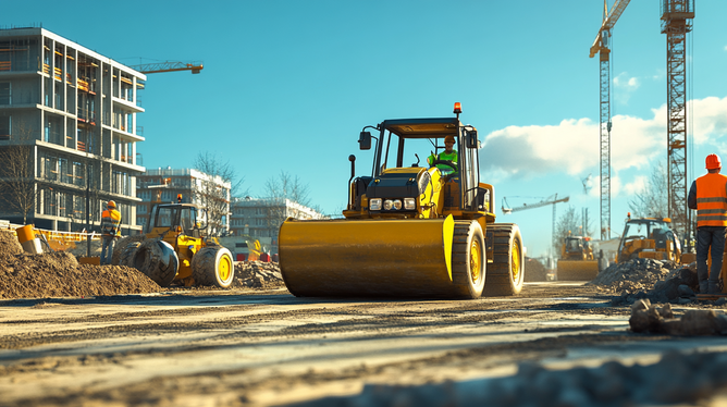 7 Vantagens do Aluguel de Rolo Compactador
