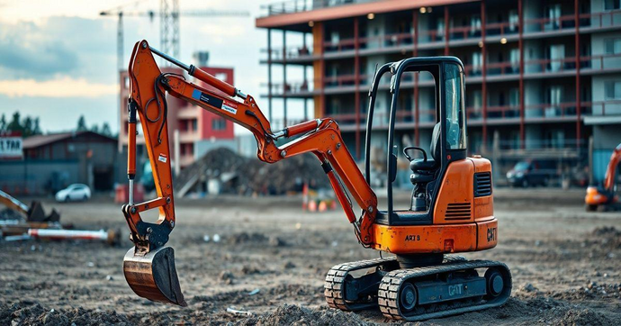 Aluguel de Escavadeira Pequena: Vantagens e Dicas